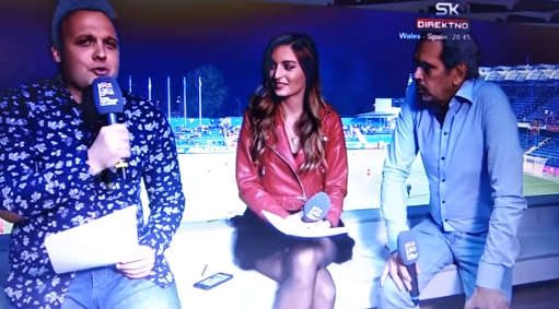 Skandalozan komentar novinara Sport Kluba (VIDEO) Foto: Print screen