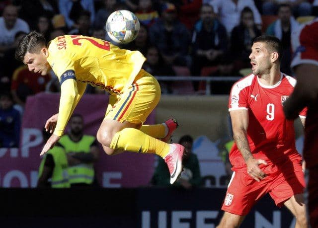 Srbija i Rumunija odigrali bez golova EPA-EFE/ROBERT GHEMENT