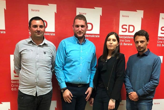 Vladimir Jašović predsjednik mladih SD Berane Vladimir Jašović predsjednik mladih SD Berane