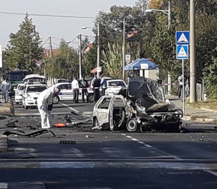 Voditeljka Pinka: Auto nije moj; Svjedoci: Automobil odskočio od zemlje Voditeljka Pinka: Auto nije moj; Svjedoci: Automobil odskočio od zemlje