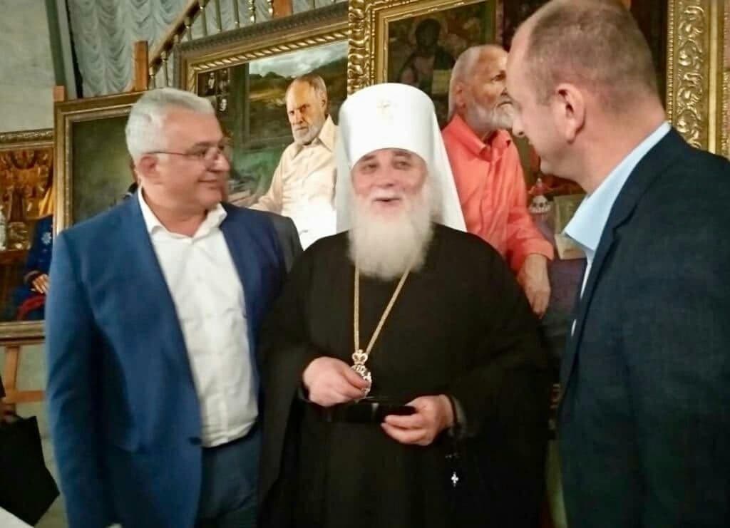 Mandić i Knežević u rezidenciji patrijaha Kirila Mandić i Knežević u rezidenciji patrijaha Kirila