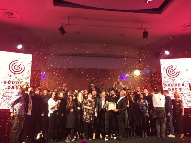 McCann Podgorica prva agencija iz Crne Gore nagrađena na festivalu Golden Drum McCann Podgorica prva agencija iz Crne Gore nagrađena na festivalu Golden Drum