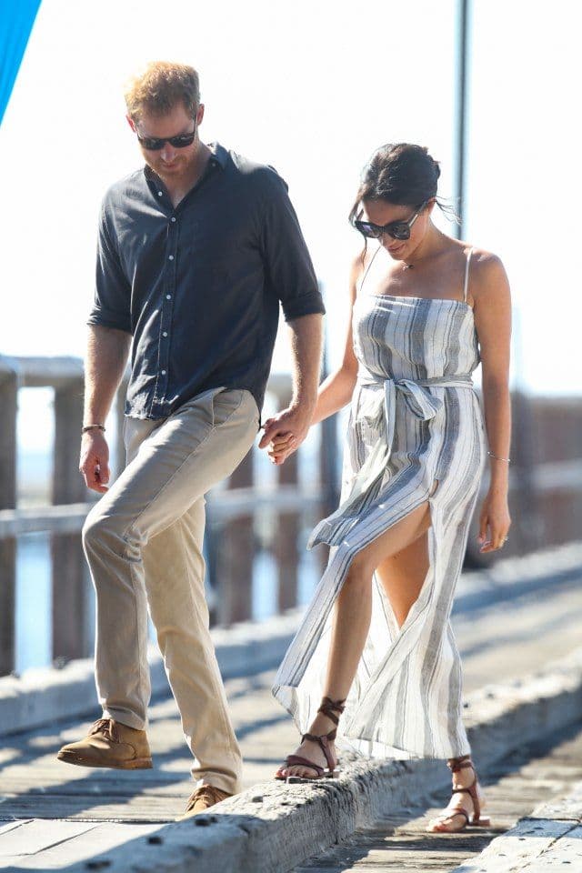 Megan Markl u "skandaloznoj" haljini Foto: Getty Images