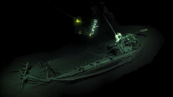 Najstariji potonuli brod otkriven u Crnom moru Najstariji potonuli brod otkriven u Crnom moru