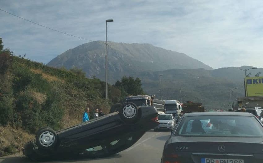 Udes na putu Bar-Ulcinj Udes na putu Bar-Ulcinj