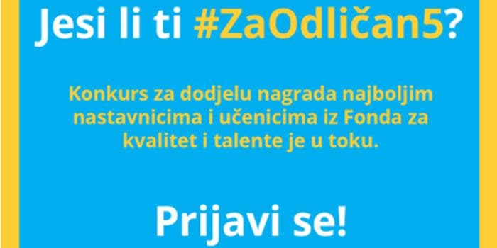 Za nagrade se prijavilo 750 đaka i nastavnika Za nagrade se prijavilo 750 đaka i nastavnika