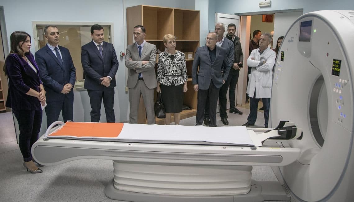 U Opštoj bolnici Bijelo Polje pušten u rad skener vrijedan 330 hiljada eura U Opštoj bolnici Bijelo Polje pušten u rad skener vrijedan 330 hiljada eura