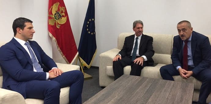 Janović primio predsjednika Svjetske teniske federacije Foto: Ministarstvo sporta