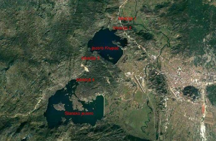 Prevođenje Zete u Krupac i Slano: Tuneli, brane, nasipi i nove saobraćajnice Prevođenje Zete u Krupac i Slano: Tuneli, brane, nasipi i nove saobraćajnice