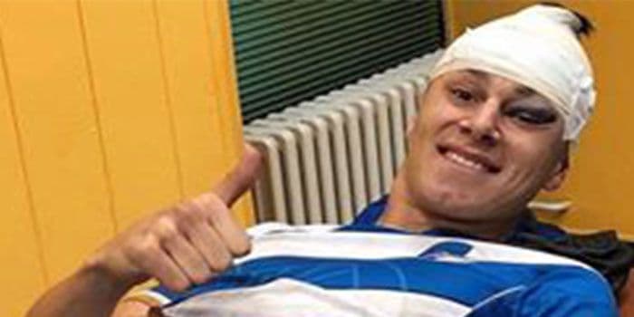 Napadač Sutjeske doživio potres mozga Napadač Sutjeske doživio potres mozga