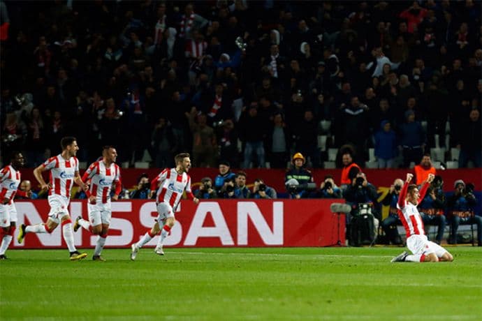 UEFA lista: Crvena zvezda preskočila Milan UEFA lista: Crvena zvezda preskočila Milan