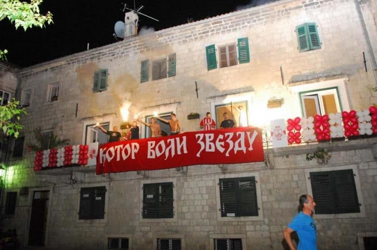 Delije iz Boke idu brodovima za Napulj Foto: Mojacrvena zvezda