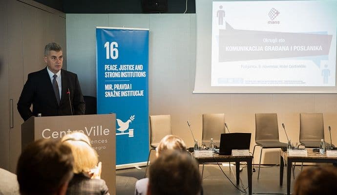 Brajović: Rad poslanika obilježen je pritiskom opozicije i vaninstitucionalnim djelovanjem Brajović: Rad poslanika obilježen je pritiskom opozicije i vaninstitucionalnim djelovanjem