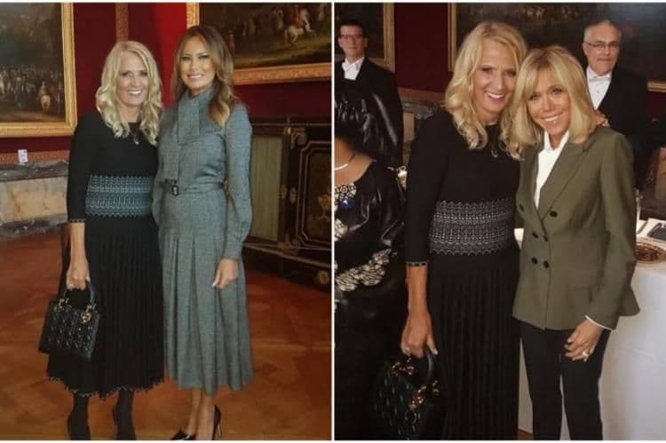 Supruge zvaničnika na zajedničkom ručku u Versaju Foto: Beta/AP