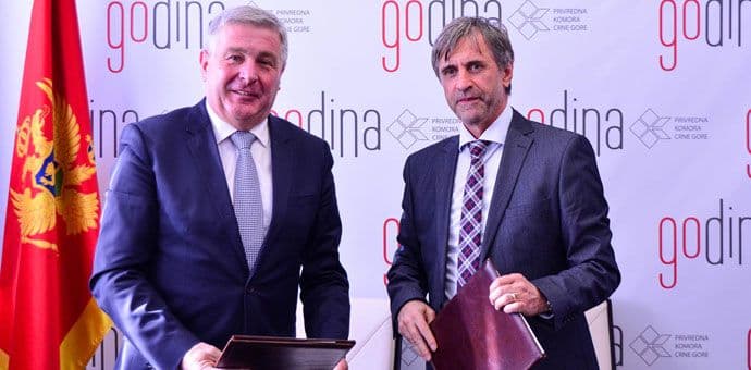 Privredna komora i Uprava za javne nabavke dogovorili saradnju Foto: PKCG