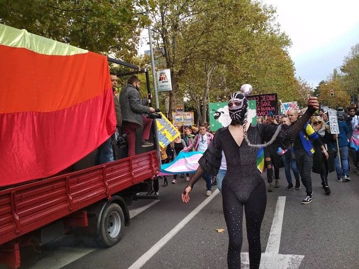 Kalezić: Oni koji nas mrze nas neće zaustaviti; Veljović: LGBT zajednica bezbjedna kao i svaka druga Kalezić: Oni koji nas mrze nas neće zaustaviti; Veljović: LGBT zajednica bezbjedna kao i svaka druga