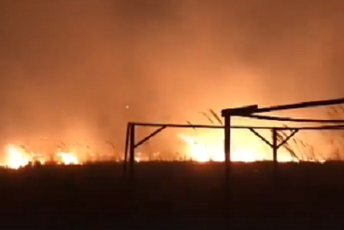 VIDEO: Veliki požar u Ulcinju