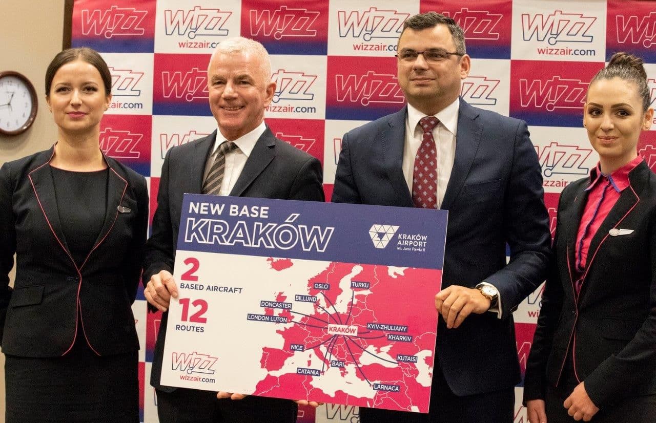 Wizz Air najavio otvaranje nove baze u Krakovu Wizz Air najavio otvaranje nove baze u Krakovu