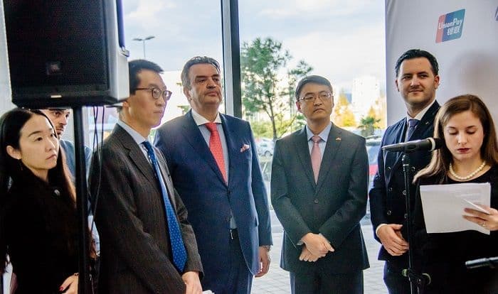 Obavljena prva transakcija UnionPay karticom u Crnoj Gori Obavljena prva transakcija UnionPay karticom u Crnoj Gori