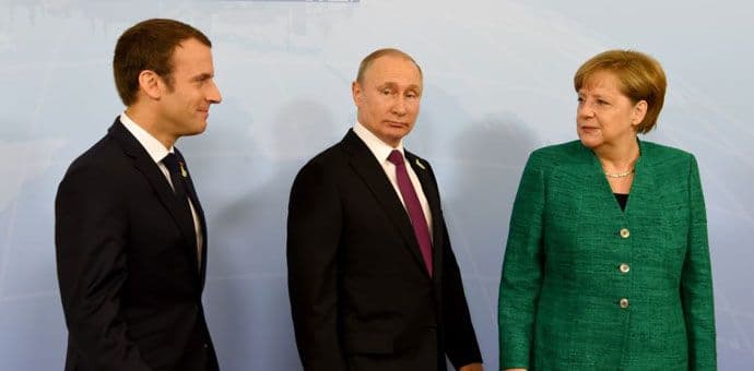 Makron i Merkel tražili od Putina da oslobodi ukrajinske mornare Foto: rferl.org