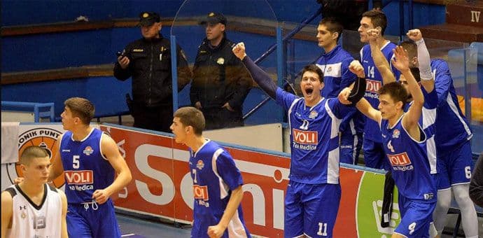 Juniori Budućnosti bolji od Partizana Foto: ABA