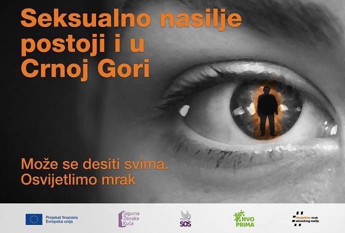 U četiri crnogorska grada bilbordi sa porukom protiv seksualnog nasilja U četiri crnogorska grada bilbordi sa porukom protiv seksualnog nasilja
