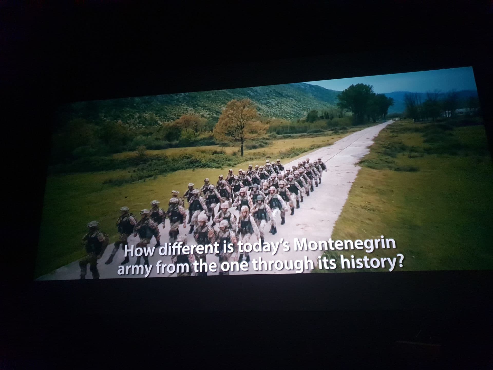 Održana svečana premijera filma ''Naša snaga - Vojska Crne Gore'' Održana svečana premijera filma ''Naša snaga - Vojska Crne Gore''