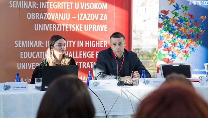 Planovi integriteta za sprječavanje zloupotreba u oblasti visokog obrazovanja Planovi integriteta za sprječavanje zloupotreba u oblasti visokog obrazovanja