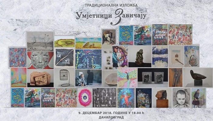 Na izložbi Umjetnici zavičaju predstaviće se 42 akademska umjetnika Na izložbi Umjetnici zavičaju predstaviće se 42 akademska umjetnika