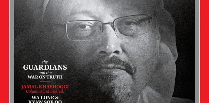 Magazin Tajm: Kašogi ličnost godine Magazin Tajm: Kašogi ličnost godine