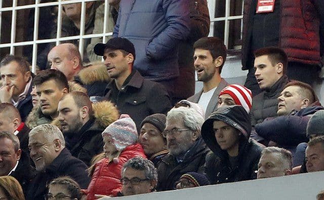 Đoković gledao "svoju" Zvezdu Starsportphoto