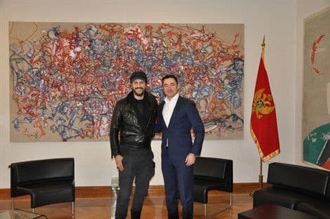Glumac Stefan Kapičić posjetio Ministarstvo kulture Glumac Stefan Kapičić posjetio Ministarstvo kulture