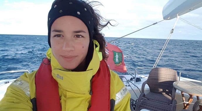 Tivćanka na katamaranu prešla Atlantik Tivćanka na katamaranu prešla Atlantik