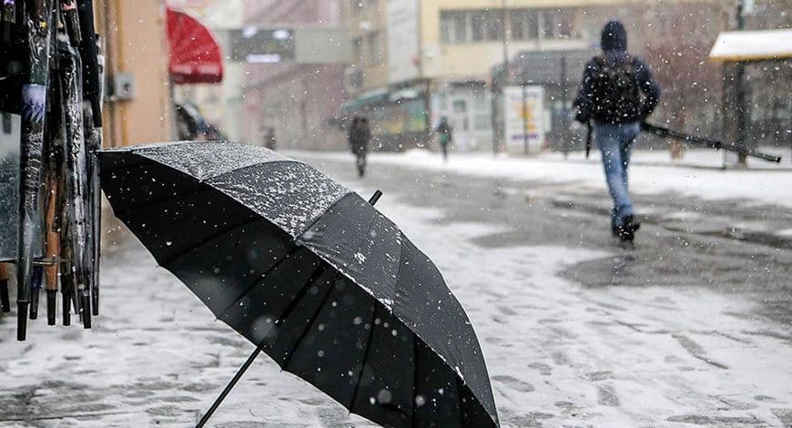 Sjutra promjena vremena, kiša i snijeg Sjutra promjena vremena, kiša i snijeg