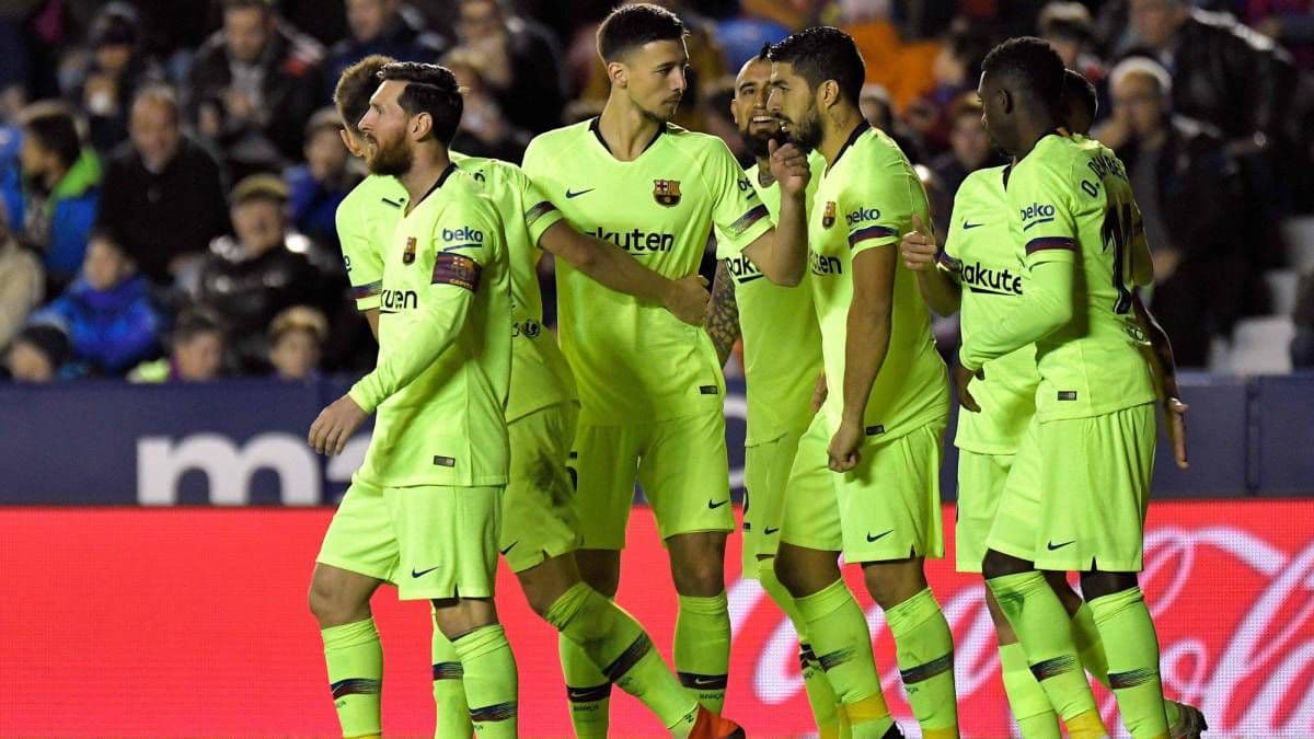 Petarda Barselone protiv Levantea za povratak na lidersko mjesto Petarda Barselone protiv Levantea za povratak na lidersko mjesto