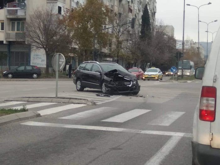 Podgorica: Udes kod autobuske stanice Podgorica: Udes kod autobuske stanice
