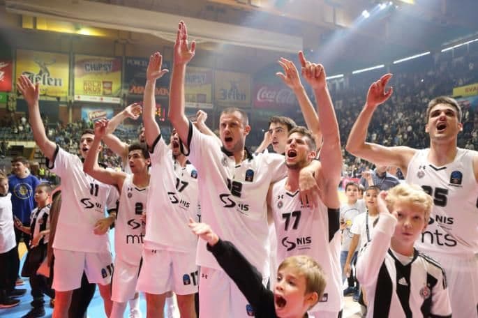 Partizan u Top 16 Evrokupa Partizan u Top 16 Evrokupa