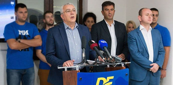 Prihvatljivi su nam vaši stavovi, sada da definišemo strategiju Foto: FB/DemokratskiFront