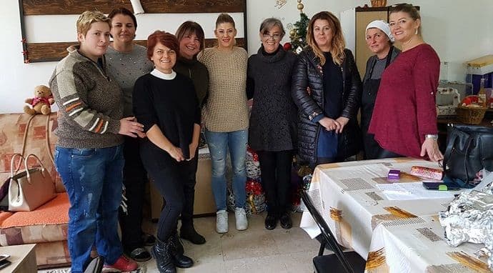 Majda Mehmedović donirala hranu Narodnoj kuhinji u Baru Majda Mehmedović donirala hranu Narodnoj kuhinji u Baru