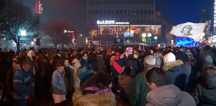 Hiljade građana i večeras tražilo pravdu za Davida Foto: N1