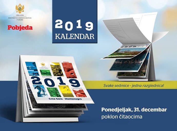 Ekskluzivni stoni kalendar na 54 strane Ekskluzivni stoni kalendar na 54 strane