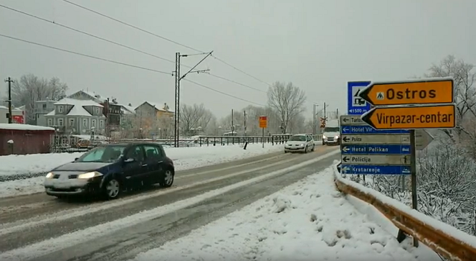Od Podgorice do Sutomora mogu samo putnička vozila (Video) Od Podgorice do Sutomora mogu samo putnička vozila (Video)
