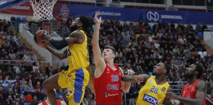 Šok za CSKA – Moskva pala prvi put od 2017. Foto: EPA-EFE/SERGEI ILNITSKY