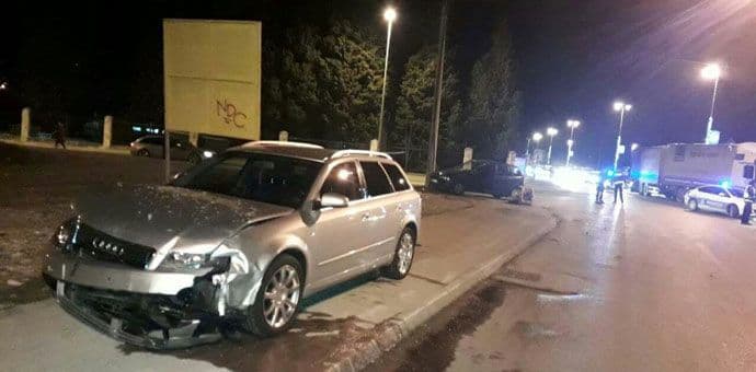 Tri osobe povrijeđene u udesu na Starom Aerodromu Foto: RTCG