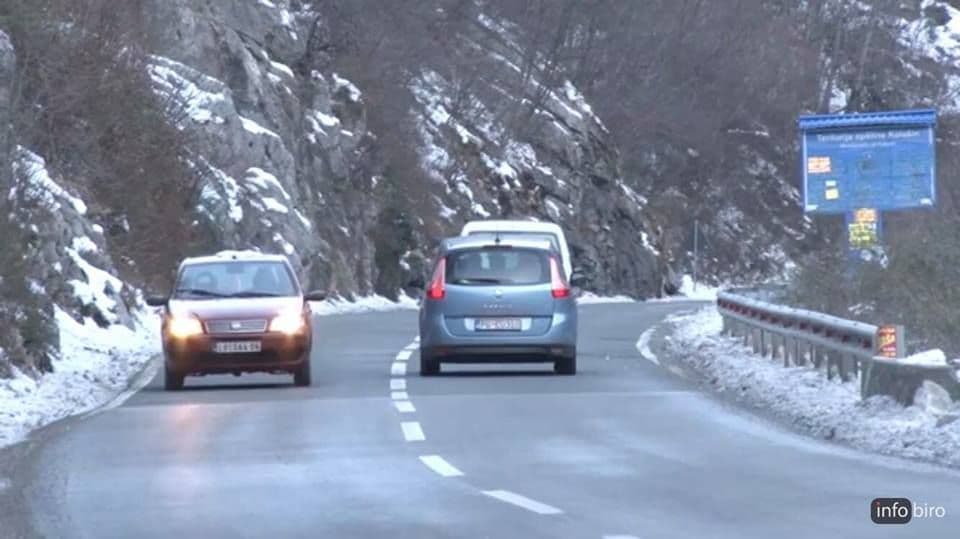 AMSCG: Oprez zbog mokrih puteva AMSCG: Oprez zbog mokrih puteva