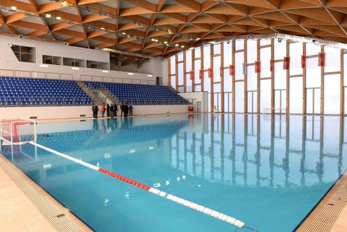Počinje sa radom natkriveni vaterpolo bazen Počinje sa radom natkriveni vaterpolo bazen
