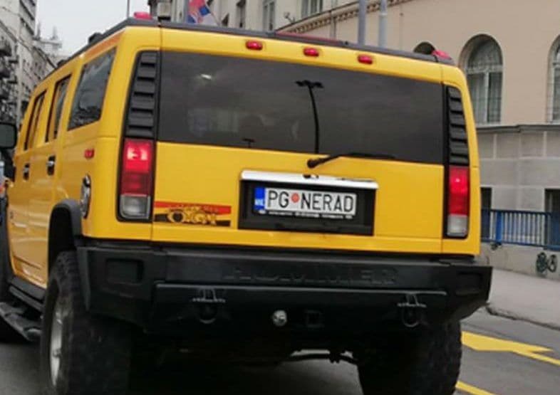 Ranku Đurišiću zaplijenjen "Hamer" Ranku Đurišiću zaplijenjen "Hamer"