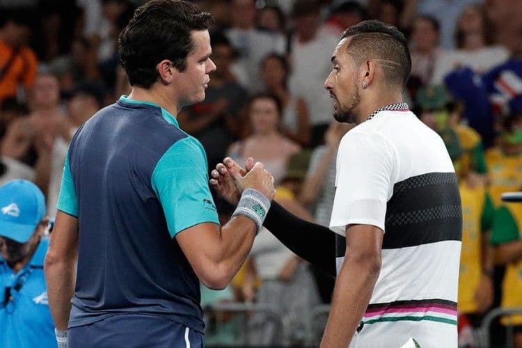 Raonić vratio Kirjosa na odmor Foto: Tanjug/AP
