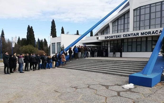 Rasprodate ulaznice, šampiona Evrope čeka puna Morača! Rasprodate ulaznice, šampiona Evrope čeka puna Morača!