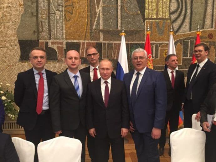 Putin sa liderima Srba iz Crne Gore: Vi ste heroji Putin sa liderima Srba iz Crne Gore: Vi ste heroji